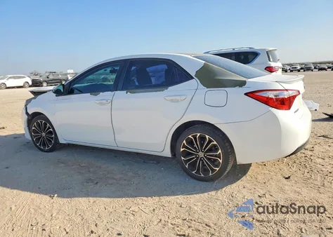 2015 Toyota Corolla S Plus z USA, uszkodzony, nr VIN 5YFBURHE4FP291389